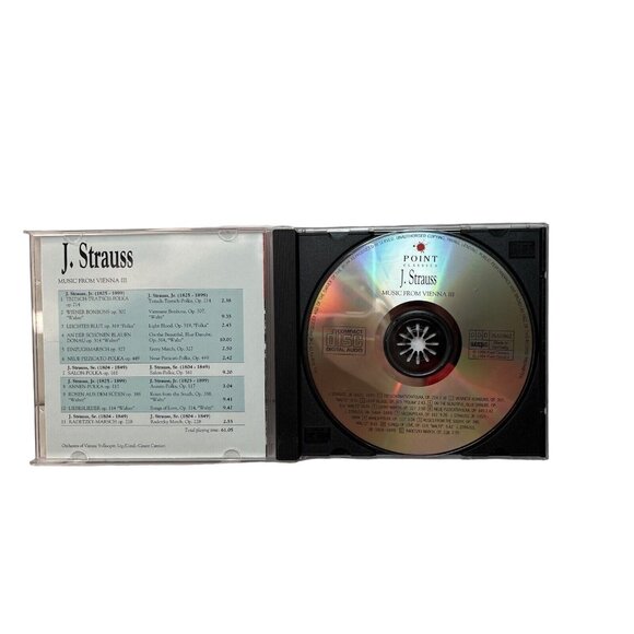 Strauss: Music from Vienna, Vol. 3 (CD, Oct-1994 Point Classics) - Picture 3 of 4